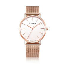 women wrist watch oem lady watches pink leather strap rose gold fashion hand watch slim custom logo wristwatch woman bracelet